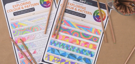 Colour and Pattern Worksheet