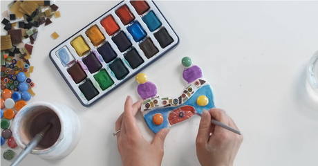 Mosaic House Inspired By Antoni Gaudi