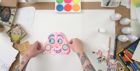 Emotions Characters Inspired by Brendan Huntley