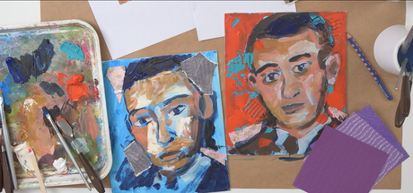 Impasto Portrait Inspired By Ben Quilty