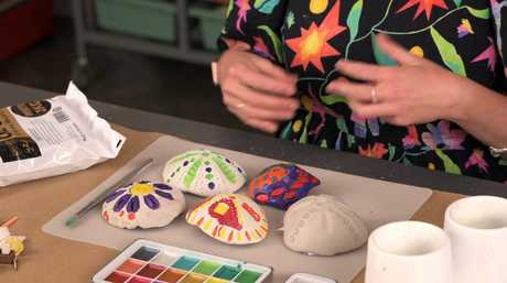 Clay Knee Bowls inspired by Mairi Stone