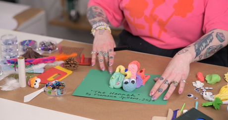 Stacked Sculpture Inspired By Jeff Koons