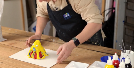 Octopus Ceramic Sculpture Inspired By Aardman Animations