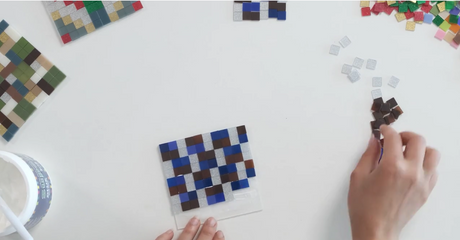 Middle Eastern Pattern Mosaic Tile