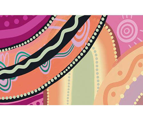 Indigenous artwork pattern