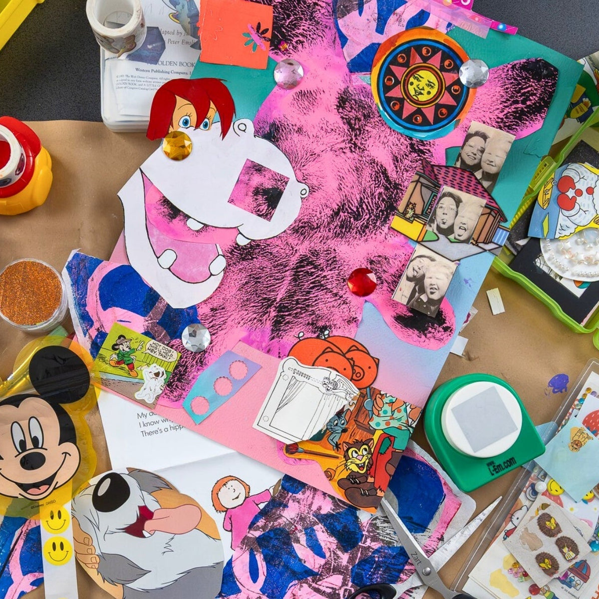 The Essentials of Collage Workshop Materials List