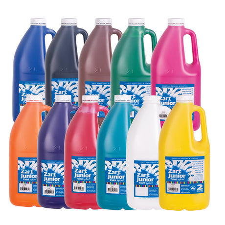 Zart Junior Paint 2L Pack of 11 - Zart