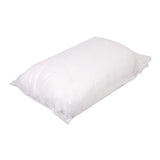 A large bag of white polyester filling, vacuum-sealed in clear plastic packaging. The filling appears soft, fluffy, and lightweight. Ideal for stuffing calico toys, soft sculptures, and textile projects.