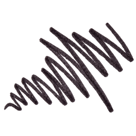 Close-up of bold black marker strokes on a white background, demonstrating thick, consistent lines made with a medium-point marker tip.
