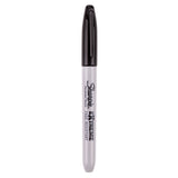 Single capped black Sharpie Extreme permanent marker shown vertically on a white background.
