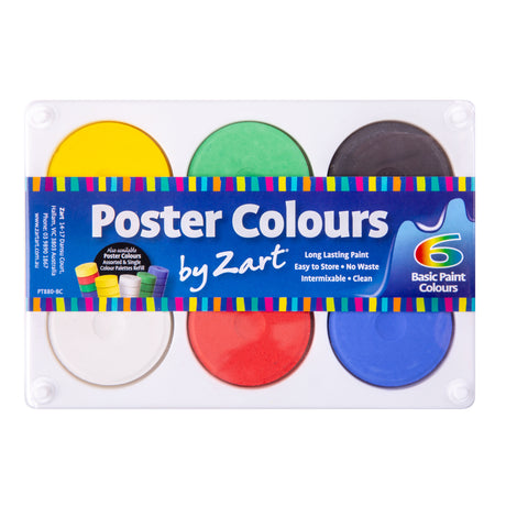 Poster Colours Paint Sets Pack of 4 - Zart