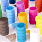Poster Colours Paint Refills by Zart Pack of 6 - Zart