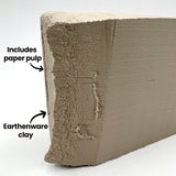 Clayworks Earthenware Paper Clay 10kg