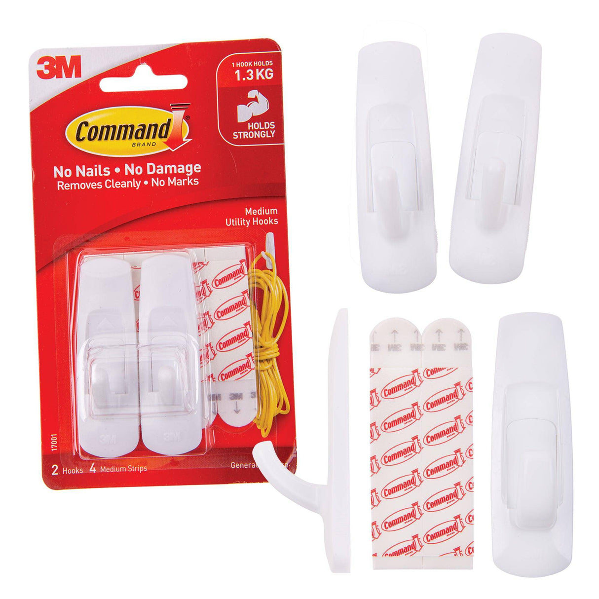 3M Adhesive Command Hooks