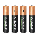 Duracell Rechargable Batteries AAA Pack of 4 - Zart