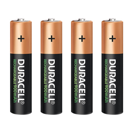 Duracell Rechargable Batteries AAA Pack of 4 - Zart