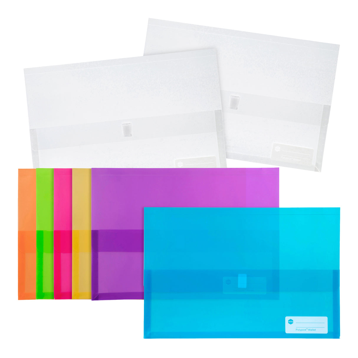 Marbig Polypick Document Wallet Foolscap - Zart