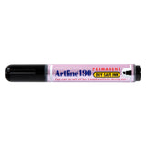 Artline 190 Dry Safe Permanent Marker Black Pack of 12 - Zart