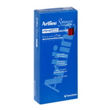Artline Smoove 8210 Ballpoint Pen Medium Red Pack of 12 - Zart