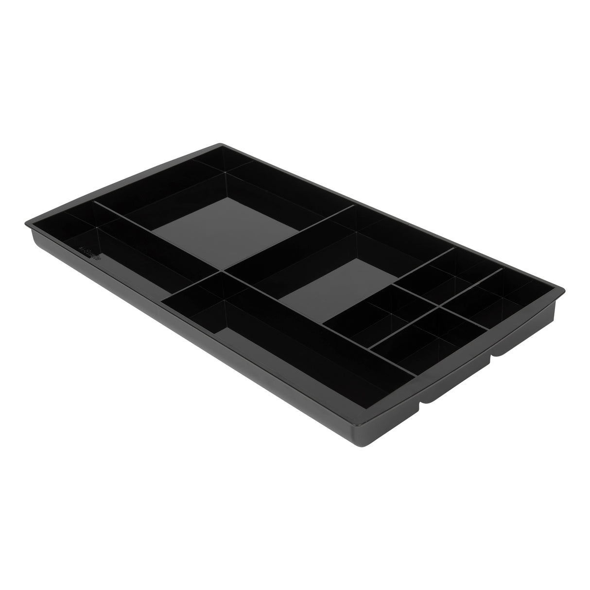 Esselte Nouveau Drawer Tidy Tray (365 x 195 x 27 mm) Black 8 compartment - Zart