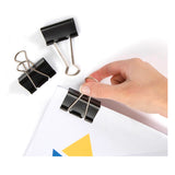 Marbig Fold Back Clips Box 12 - Zart