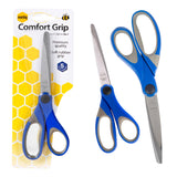 Marbig Scissors Comfort Grip Blue/Grey - Zart