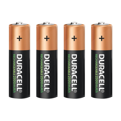 Duracell Rechargeable Batteries AA Pack of 4 - Zart
