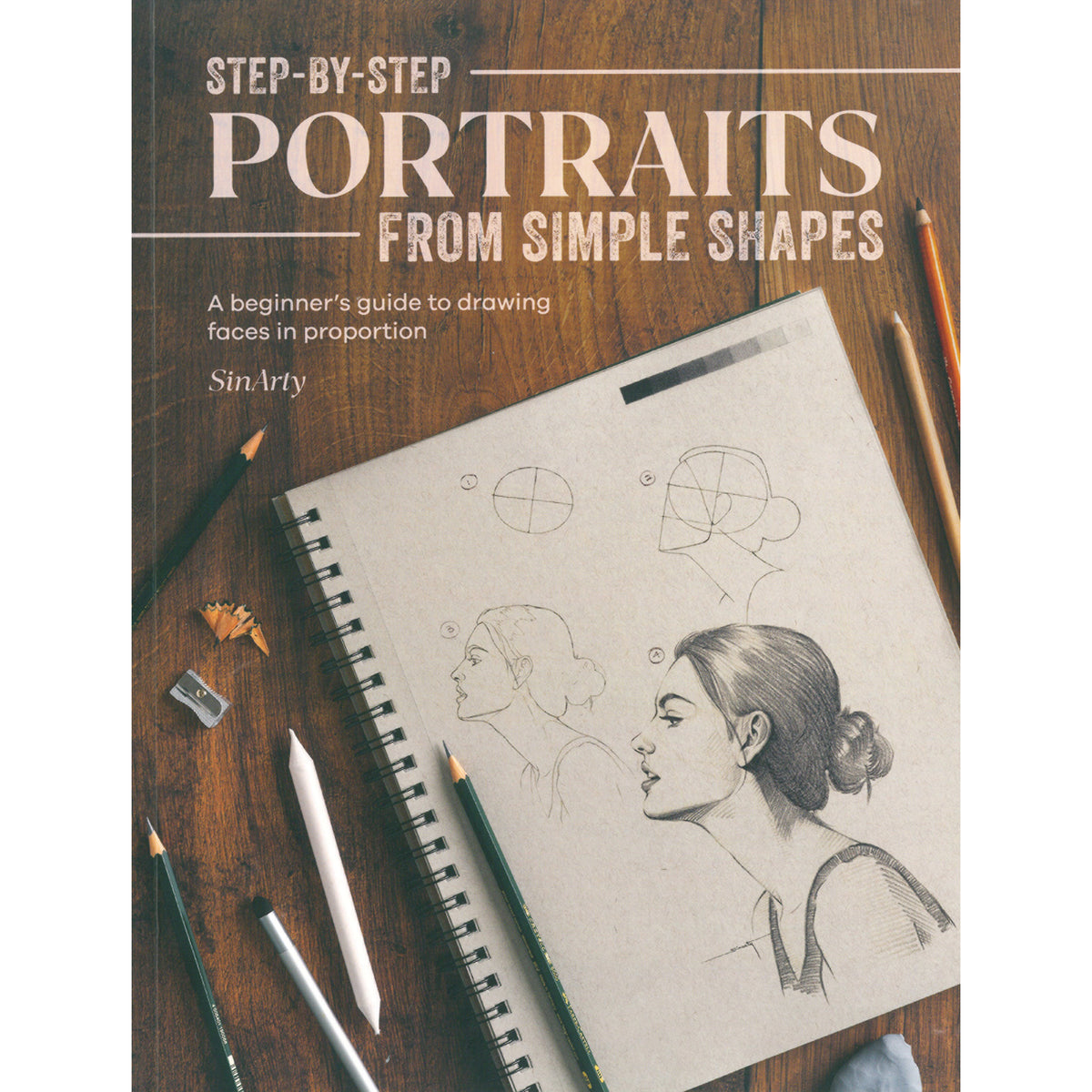 Portrait Simole Example Step-by-Step Portraits from Simple Shapes