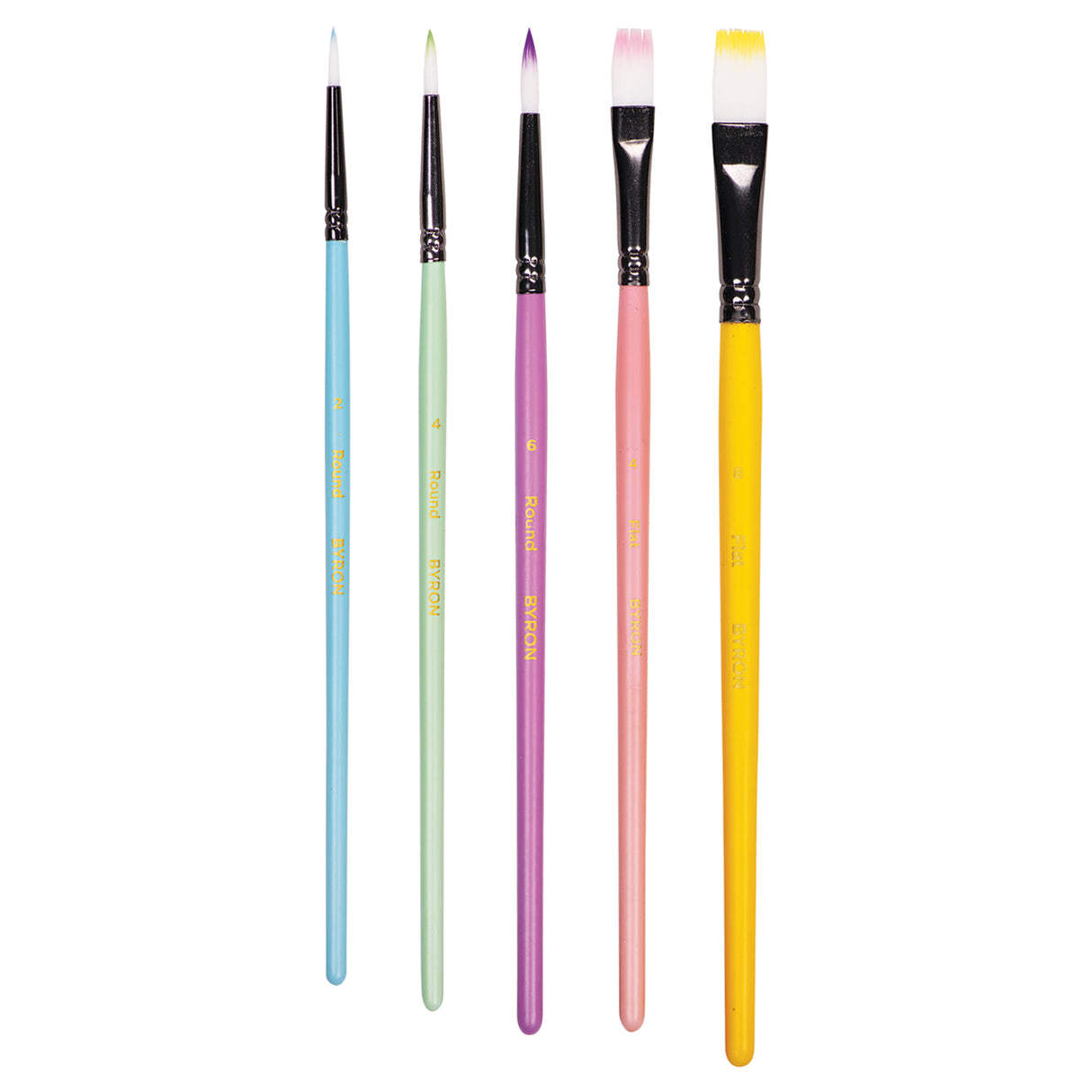 Byron Taklon Brush Set of 5