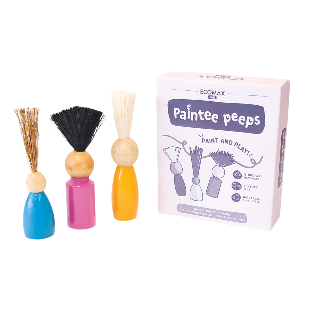 Ecomax Paintee Peeps Boxset Rainbow