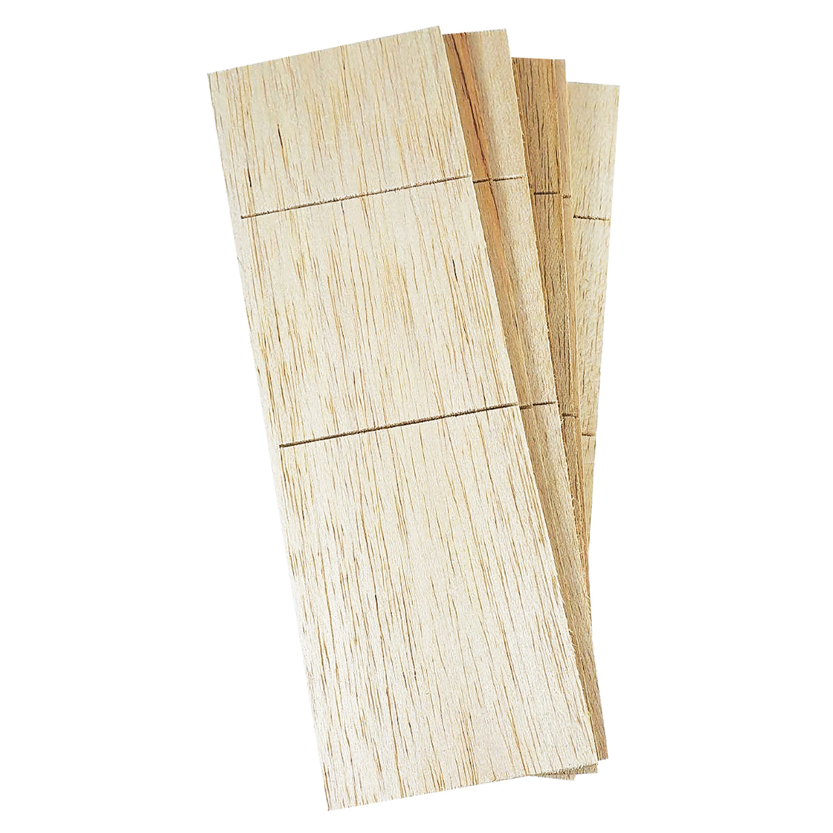 Balsa Wood 3 x 75 x 225mm Sheets Pack of 14