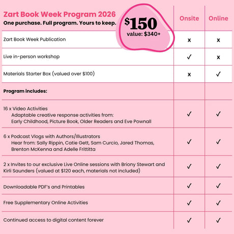 Zart Book Week 2026