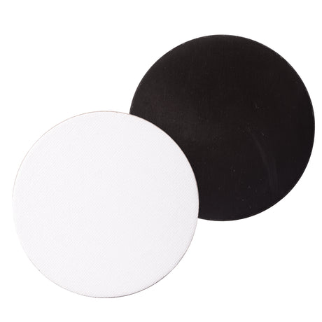 Magnetic Canvas Board Round Pack of 4