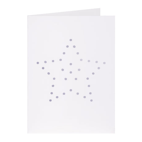 Stitch Cards Tree and Star Pack of 30