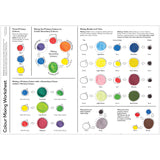 Colour Mixing Worksheet Pack of 10