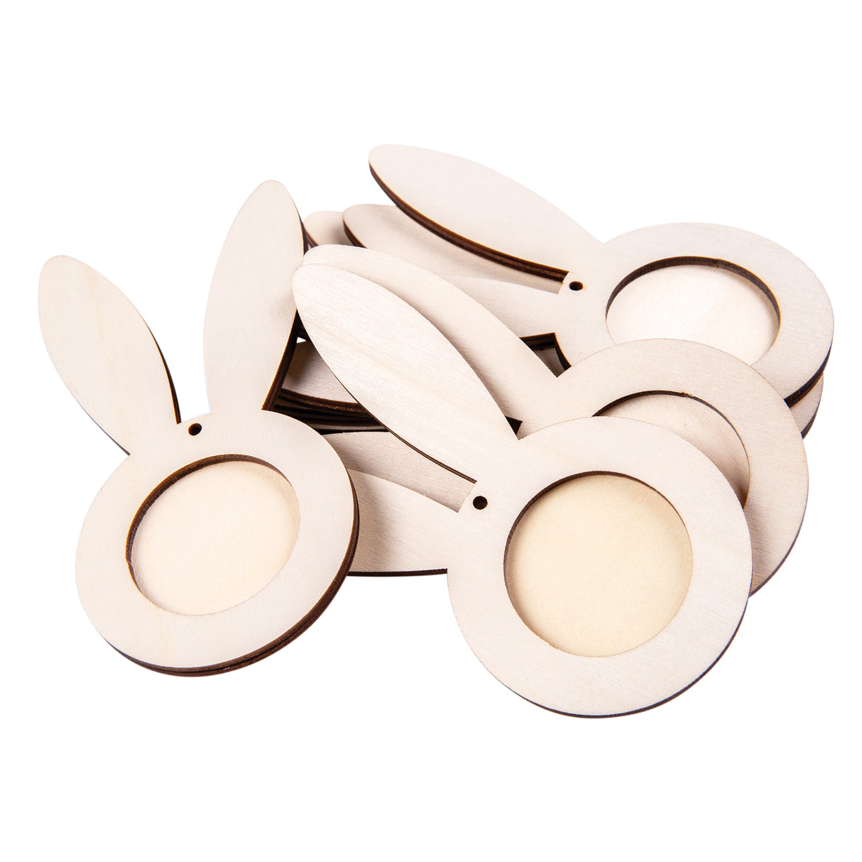 Wooden Bunny Ears Frame Pack of 10 - ZART