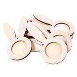 Wooden Bunny Ears Frame Pack of 10 - ZART