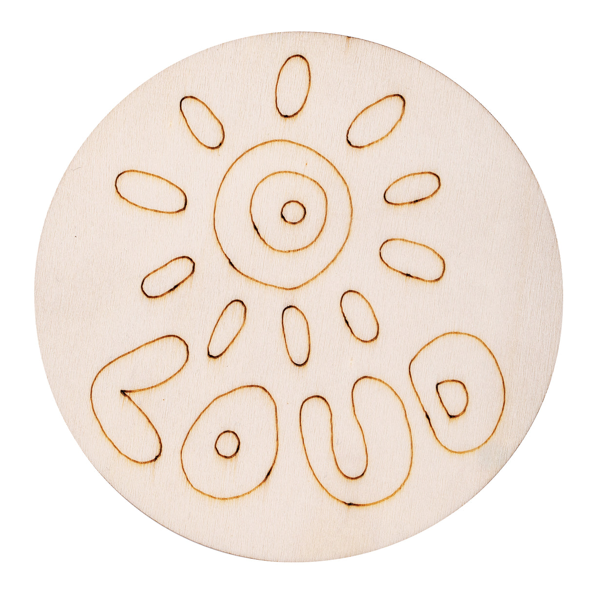 Wooden Coaster NAIDOC Pack of 20 - Zart