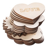 Wooden Coaster Wellbeing Pack of 20