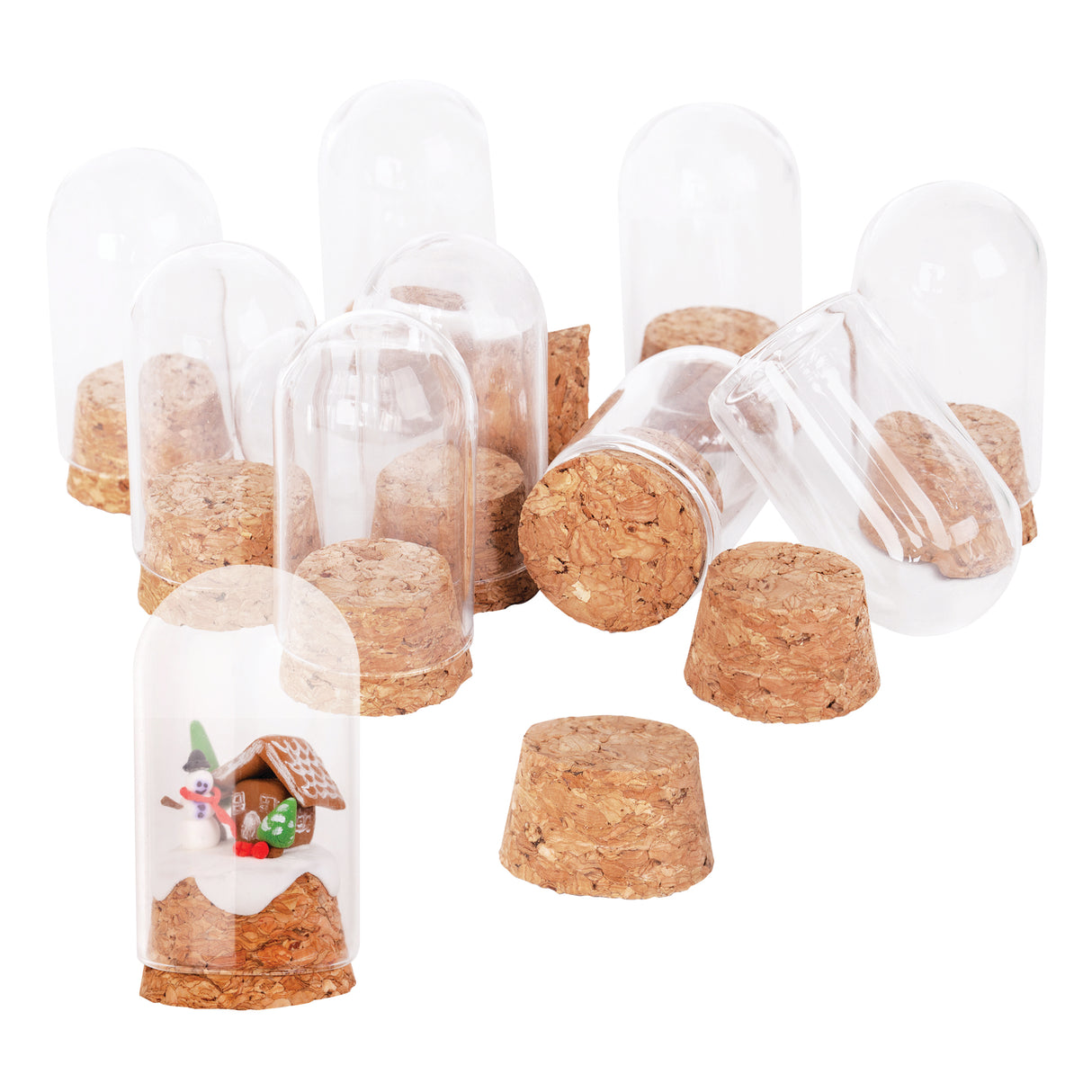 Zart Glass Mini Domes Pack of 10
