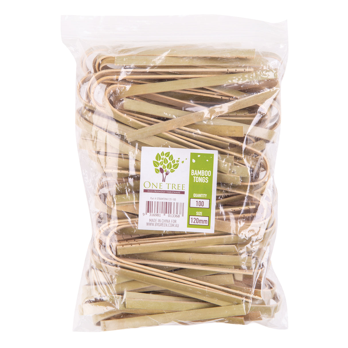 Bamboo Tongs 12cm Pack of 100 - Zart