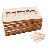 Wooden Mum Frame Pack of 10 - Zart