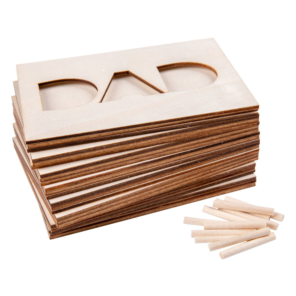 Wooden Dad Frame Pack of 10 - Zart