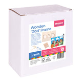 Wooden Dad Frame Pack of 10 - Zart