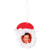 Wooden Santa Face Frames Pack of 10 - ZART
