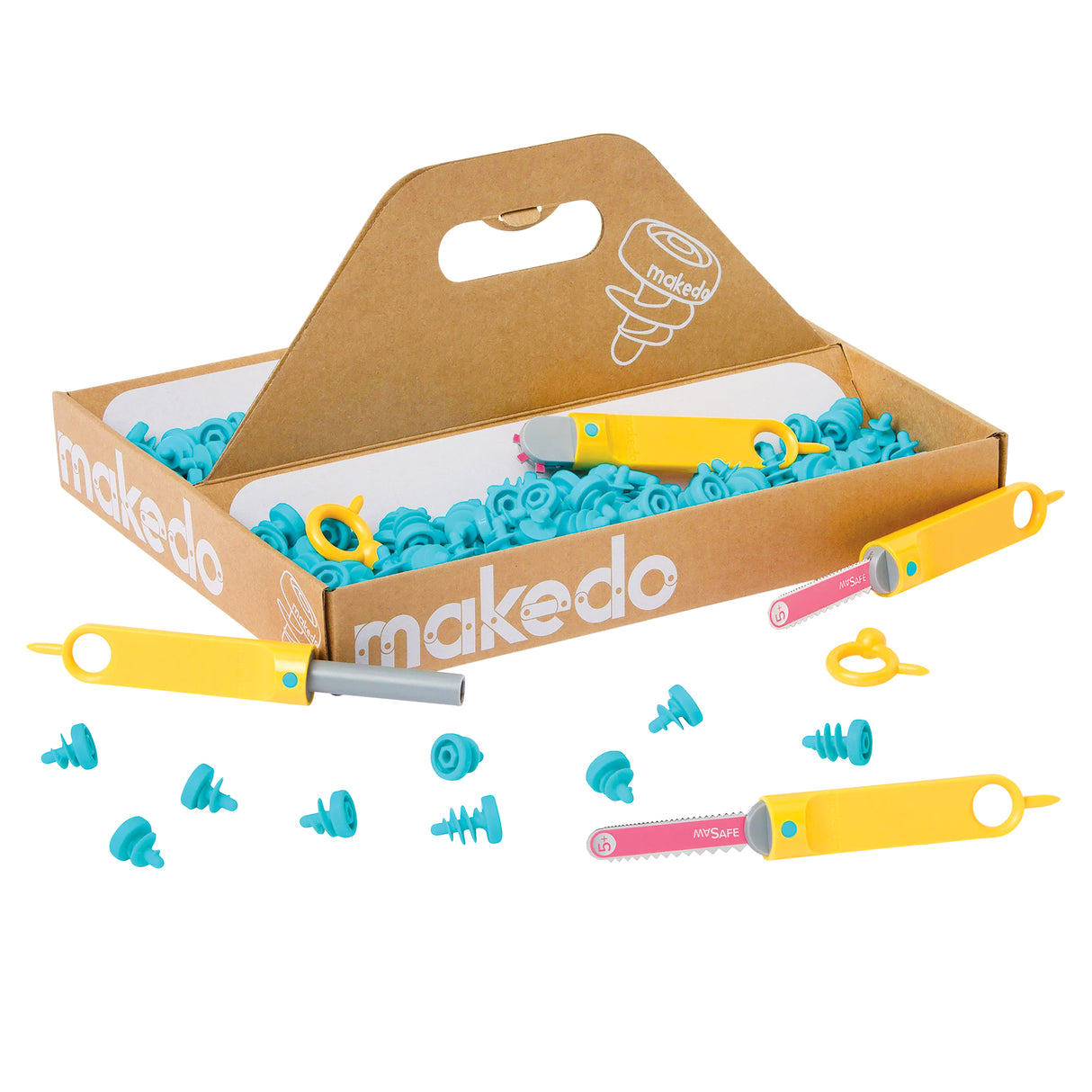 Makedo Discover Kit Set of 126 Pieces