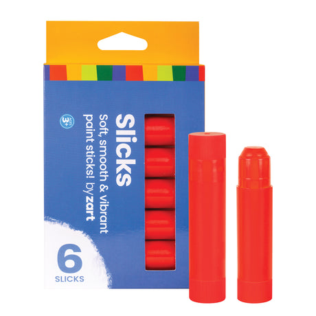 Slicks by Zart Red Pack of 6 - Zart