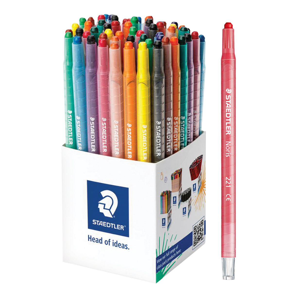 Staedtler Noris Twister Crayons Pack of 72s