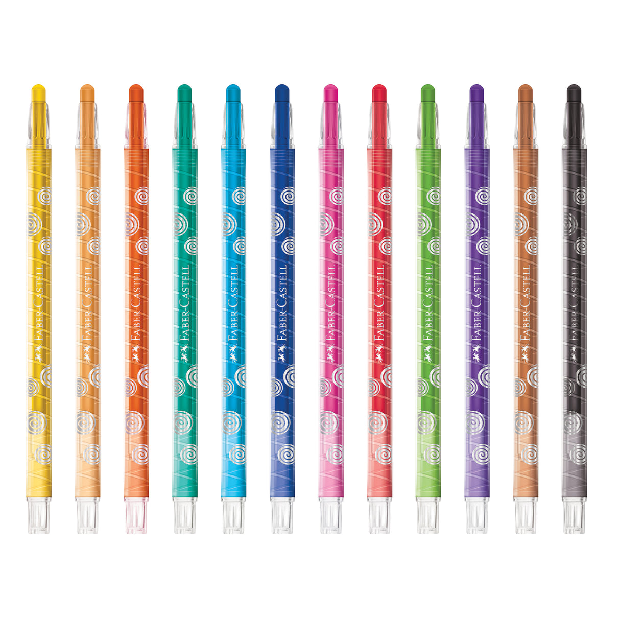 Faber-Castell Jumbo Twist Crayons Classpack of 144