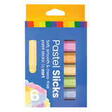 Slicks Paint Sticks by Zart Pastel Pack of 6